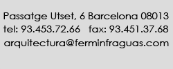 Passatge Utset, 6 Barcelona
